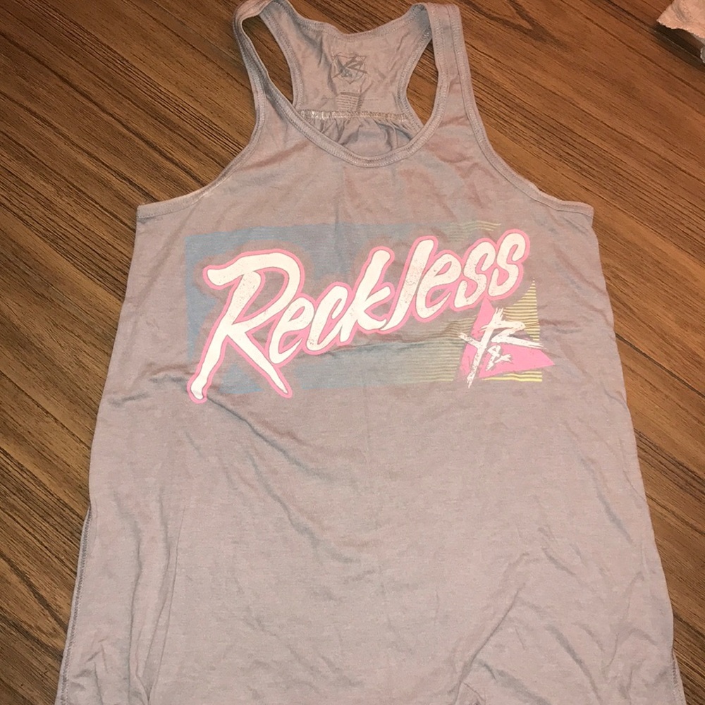 Young & ReckLess tank top style.